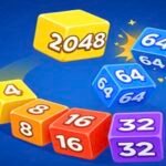 Snake 2048: Cube Merge